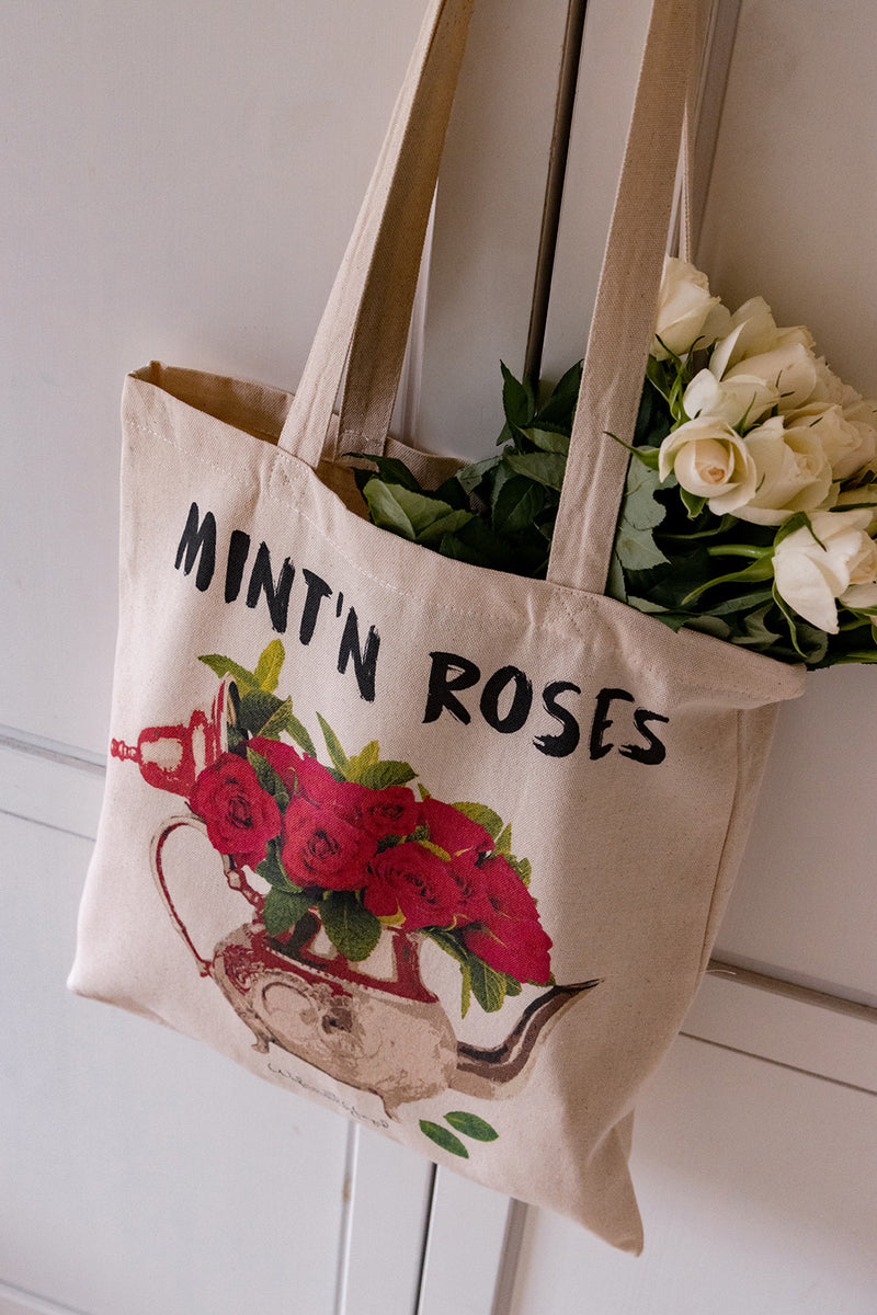 Tote bag - Mint'n Roses