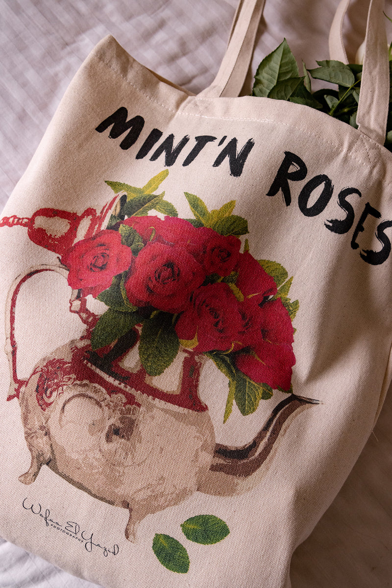 Tote bag - Mint'n Roses