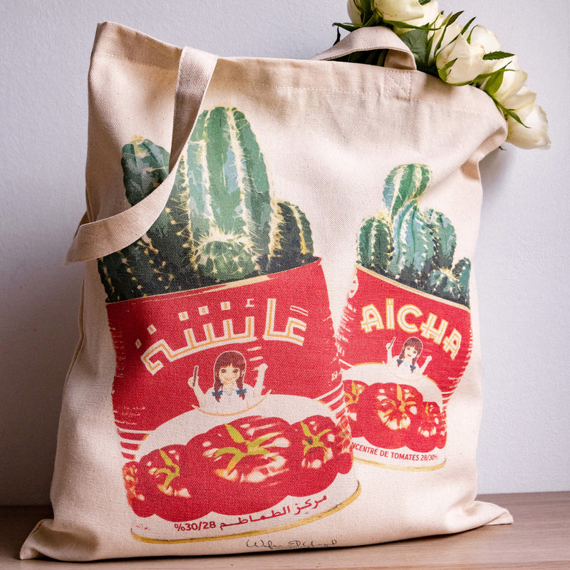 Tote bag - Cactus Aïcha