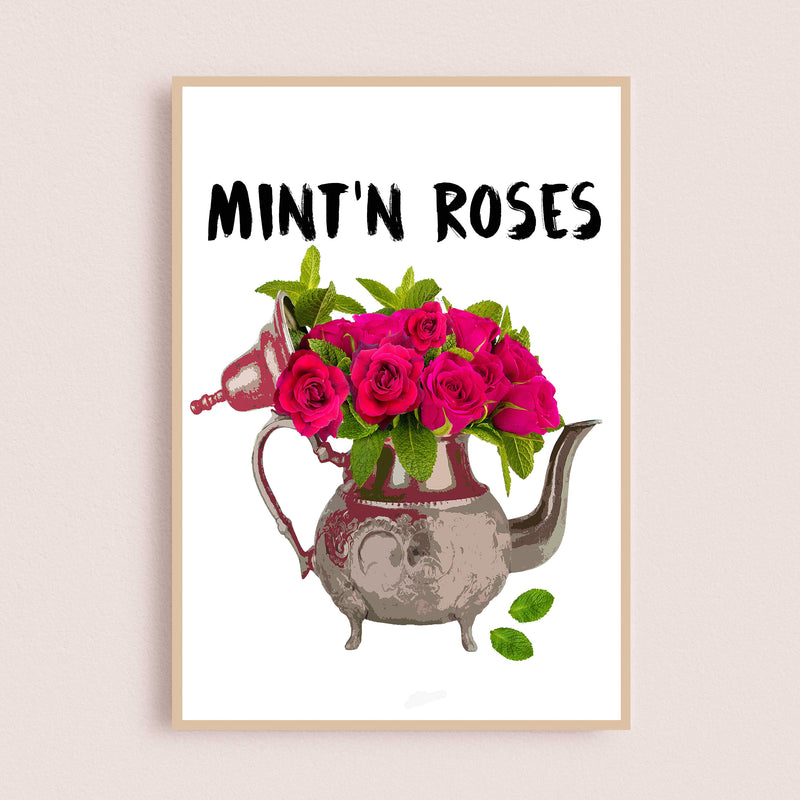 Affiche Pop Art | Mint'n Roses