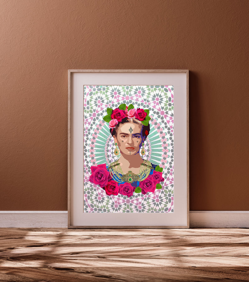 Affiche Pop Art | Moroccan Frida