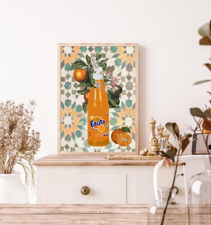 Fanta Blossom Poster