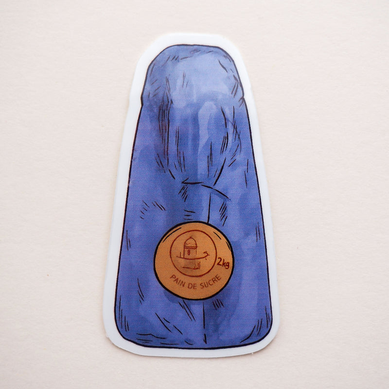 Sticker pain de sucre