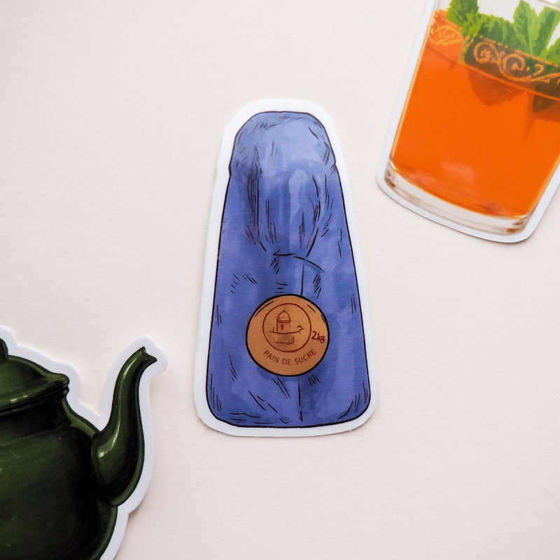 Sticker pain de sucre
