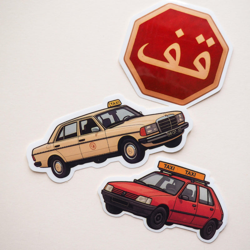 Sticker Grand Taxi Marocain