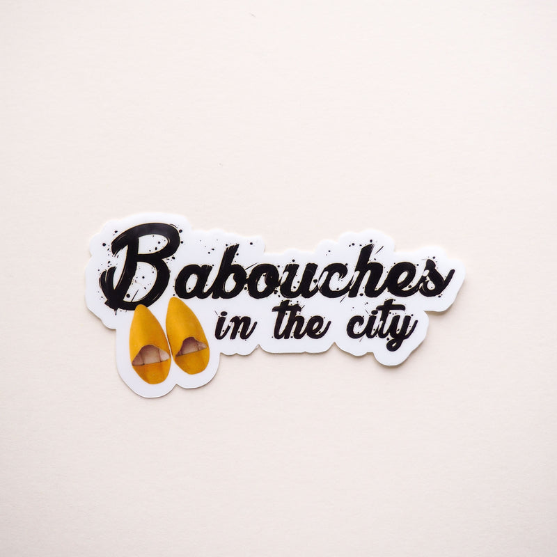 Sticker Babouche in the City