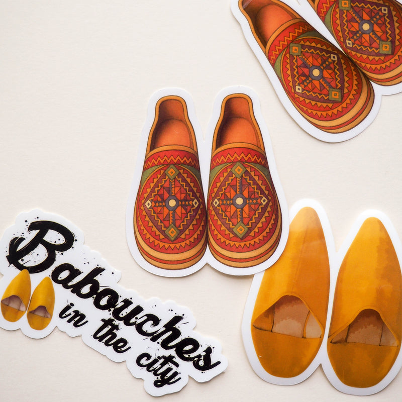 Sticker Babouche Amazigh