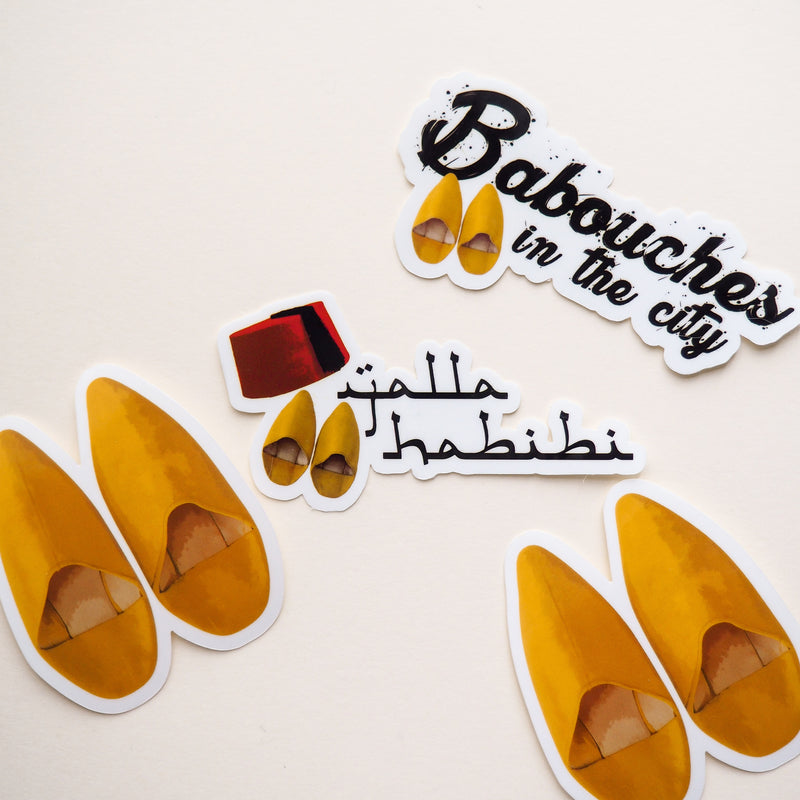 Sticker Yalla Habibi