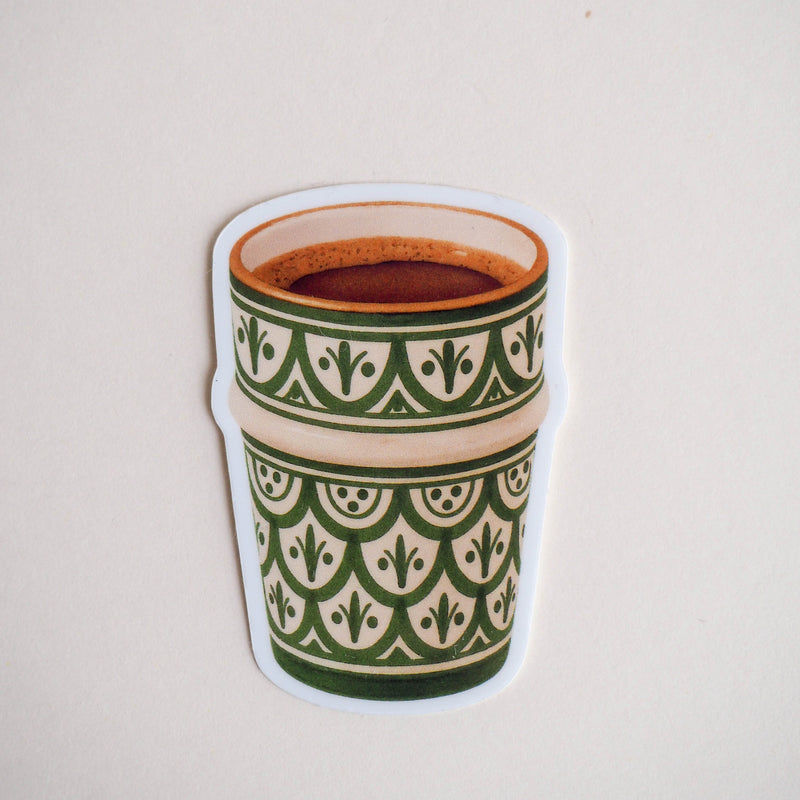 Sticker Verre Beldi à motif (3 couleurs)