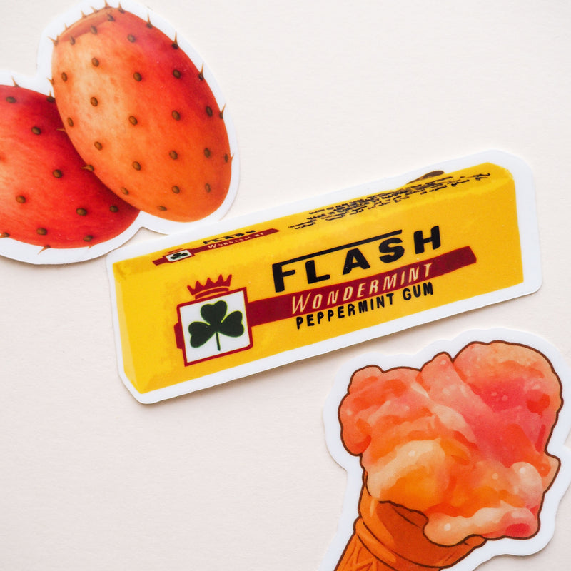 Sticker Chewing gum Flash