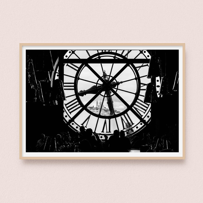 Horloge Musée d'Orsay | Paris France - 21x30cm