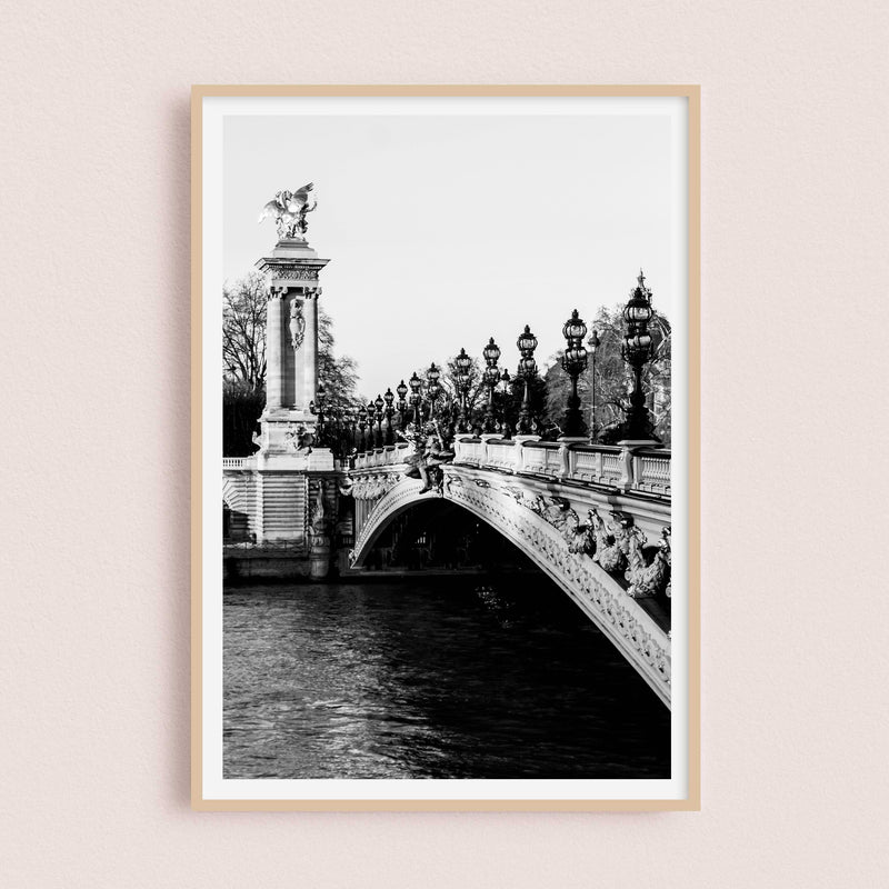 Alexandre III Bridge | Paris, France - 21x30cm