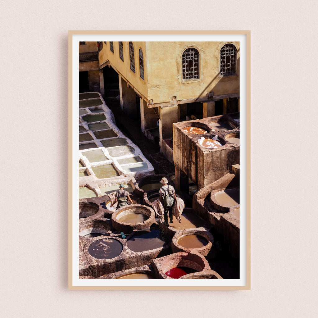 Photographie Tannerie | Fès Maroc
