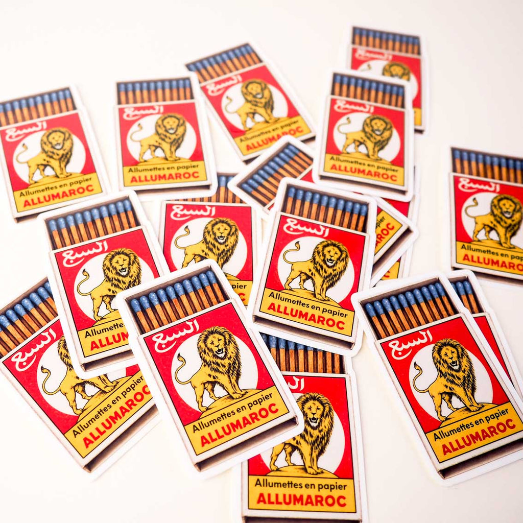 Allumettes - Sticker ou Magnet