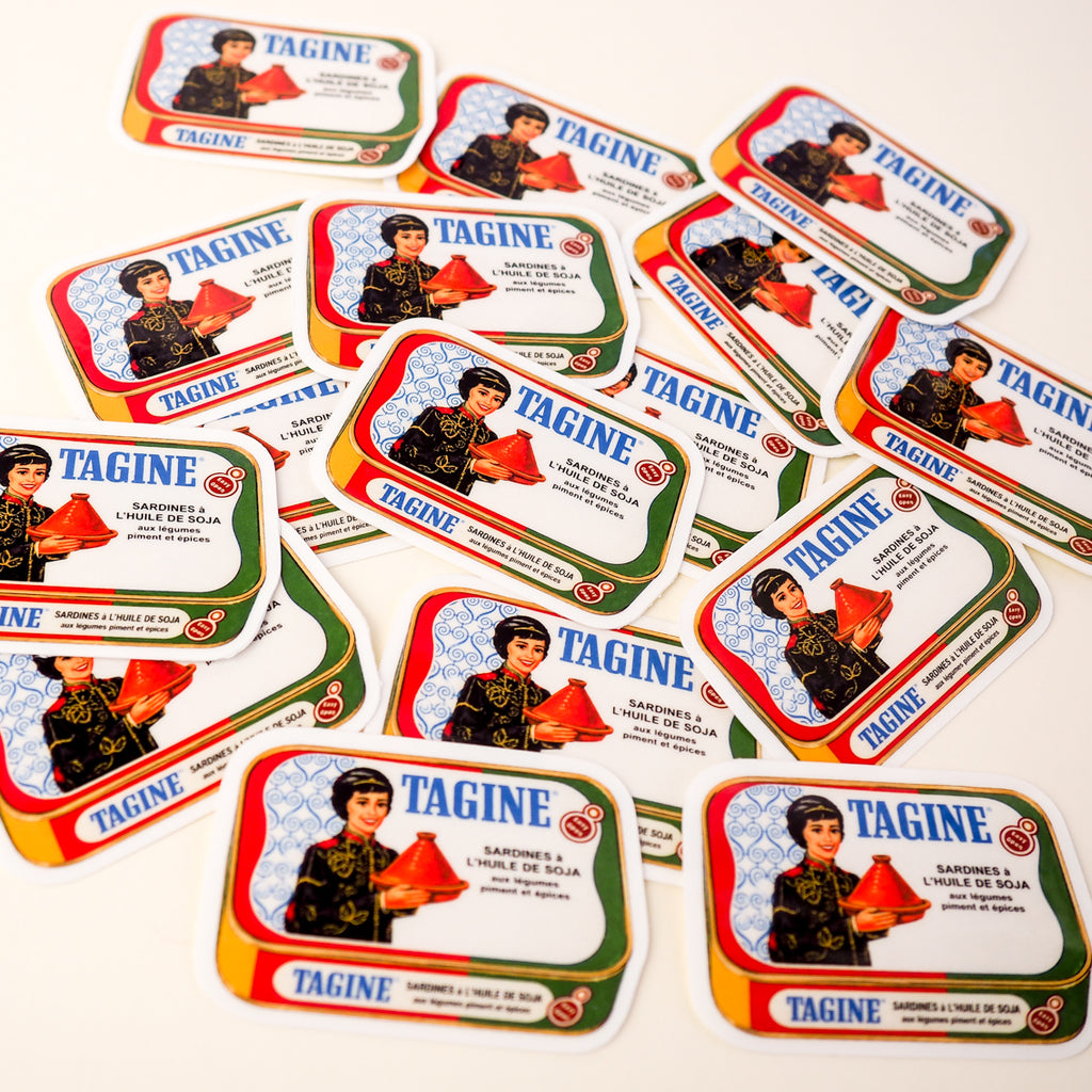 Boite de Sardines - Sticker ou Magnet