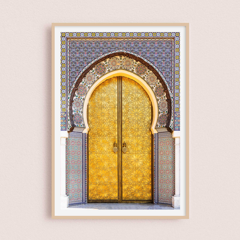 Porte dorée du Palais | Fès Maroc