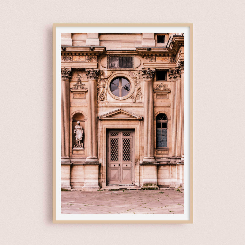 Architecture of the Louvre | Paris, France - 21x30cm